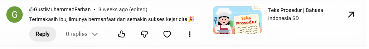 Testimonial media sosial kejarcita 8
